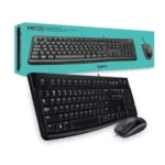 Kit Teclado y Mouse Logitech MK120, USB, Black