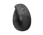 Mouse Logitech Lift Vertical Wireless/Bt Black Confort prolongado, ideal para manos pequeñas y medianas Sensor Óptico avanzado DPI 400-4000