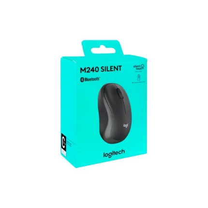 Mouse Logitech M240 Silent Wireless Bt Black Conectividad Tecnología Bluetooth De Bajo Consumo dpi 400-4000 Tipo De Sensor Óptico Duración De Baterías 18 Meses