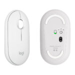 Mouse Logitech Pebble 2 M350s Bluetooth/Wireless White permite emparejar hasta 3 dispositivos diferentes, lo que brinda una flexibilidad excepcional.
