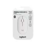 Mouse Logitech Pebble 2 M350s Bluetooth/Wireless White permite emparejar hasta 3 dispositivos diferentes, lo que brinda una flexibilidad excepcional.