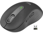 Mouse Logitech Signature M650 Silent Large Left es un dispositivo ergonómico y versátil que ofrece una experiencia de navegación fluida y sin cables.