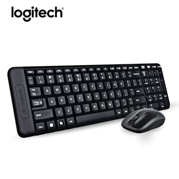 Teclado Logitech + Mouse Mk220 Número de parte 920-004430,Color del Teclado  Negro Duración del Teclado  24 Meses 2 Pilas Diseñado para Casa / Oficina