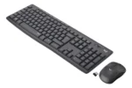 Teclado Logitech + Mouse Mk295 Silent Touch Teclas silenciosos  Conexión 2.4 GHz Alcance inalámbrico de hasta 10 metros contenido Teclado mouse receptor USB nano