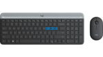 Teclado Logitech + Mouse Mk470 Este teclado compacto incluye sección numérica y 12 accesos directos de teclas Dimensiones del mouse Altura 107 mm Ancho 59 mm 