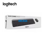 Teclado Logitech + Mouse Mk470 Este teclado compacto incluye sección numérica y 12 accesos directos de teclas Dimensiones del mouse Altura 107 mm Ancho 59 mm 