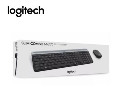 Teclado Logitech + Mouse Mk470 Este teclado compacto incluye sección numérica y 12 accesos directos de teclas Dimensiones del mouse Altura 107 mm Ancho 59 mm 