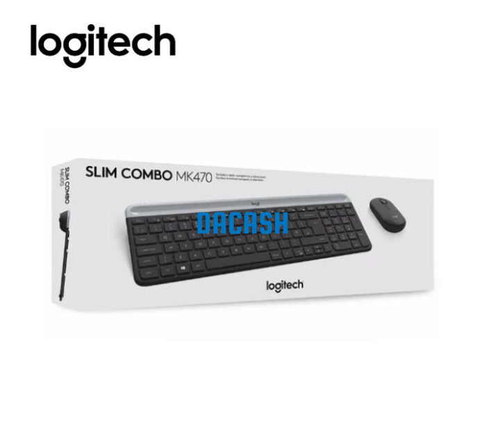 Teclado Logitech + Mouse Mk470 Este teclado compacto incluye sección numérica y 12 accesos directos de teclas Dimensiones del mouse Altura 107 mm Ancho 59 mm 