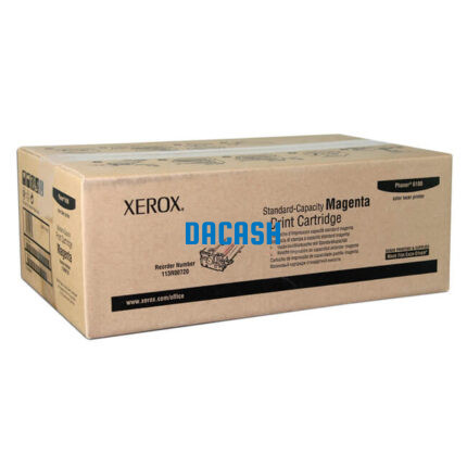 Toner Xerox 113R00720 Magenta Phaser 6180 Con capacidad para imprimir hasta 2,000 páginas, este toner es ideal para oficinas