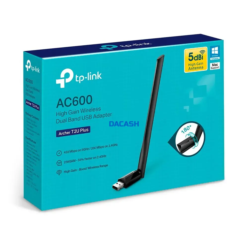 adaptador-usb-ac600-tp-link-doble-banda-t2ub-nano Adaptador USB AC600 Tp-Link Doble Banda T2UB Nano diseñado para mejorar la conectividad inalámbrica de tu PC o laptop.