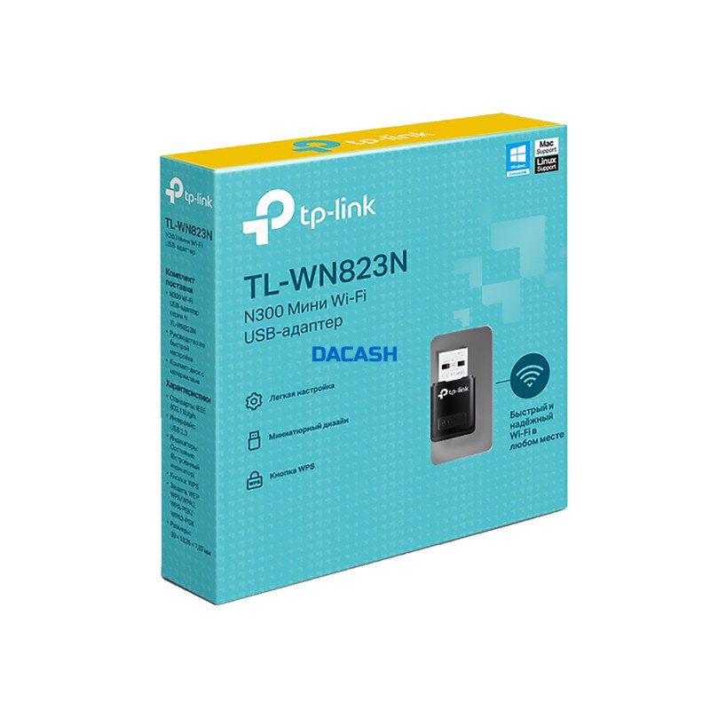 adaptador-wi-fi-tp-link-wn823n-300mbps Adaptador Wi-Fi Tp-Link WN823N 300MBPS ofrece una solución rápida y sencilla para conectar tus dispositivos de escritorio o portátiles a una red