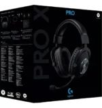 Audifono C/Microf. Logitech G Pro X Black Interfaz USB Rango de Sensibilidad 91.7 dB Rango de Frecuencia 20 Hz - 20 kHz Tipo de Almohadilla Cuero Sintético