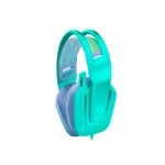 Audifono C/Microf. Logitech G335 Mint Dimensiones 189 x 180 x 79 mm Peso 240 g (con cable incluido) Conector Toma de audio de 3,5 mm Audífono Transductor 40 mm