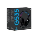 Audifono C/Microf. Logitech G535 Lightspeed Ps5/Ps4/Pc Wireless Black Interfaz Tecnología Lightspeed Rango de Sensibilidad 87.5 dB Impedancia 36 Ohmios