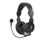 Audífono Micronics Platinum MIC H800K Negro C/ Microfono | Usb 2.1 ofrecen una calidad de sonido clara y nítida, ideal para videoconferencias