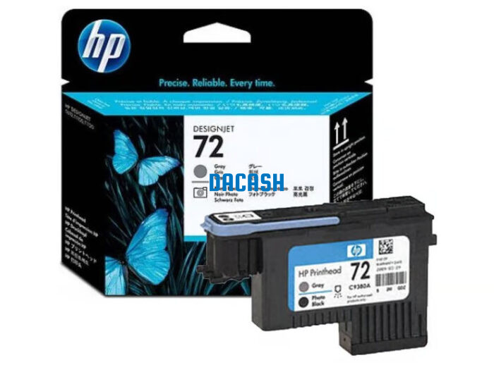 Cabezal Hp C9380A (72) Gray&Ph.Black T610 excelente si se trata de impresiones de calidad, la cual te rinde para 230 páginas 