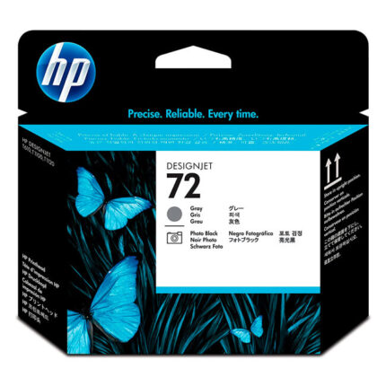 Cabezal Hp C9380A (72) Gray&Ph.Black T610 excelente si se trata de impresiones de calidad, la cual te rinde para 230 páginas 