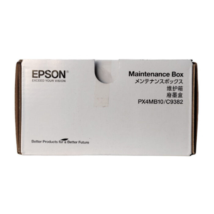 Caja De Mantenimiento Epson C9382 Pro WF-C5810 / C5890 almacena la tinta que se elimina del sistema durante la limpieza del cabezal.