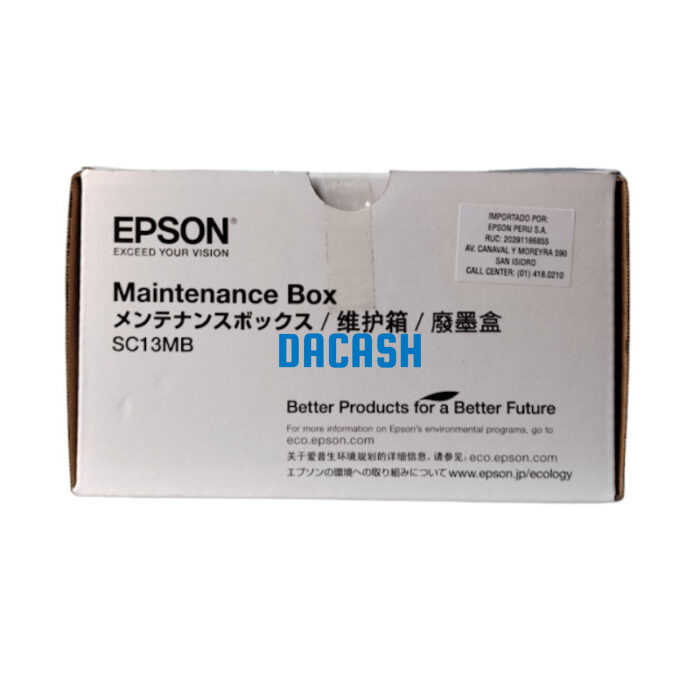 Caja De Mantenimiento Epson SC13MB [C13S210057] SureColor SC-T3100M / SC-T3170 / SC-T3170M / SC-T3170X / SC-T5170 / SC-F5