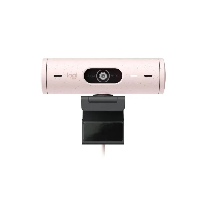 camara-logitech-brio-500-fhd-1080p-usb-c-rose