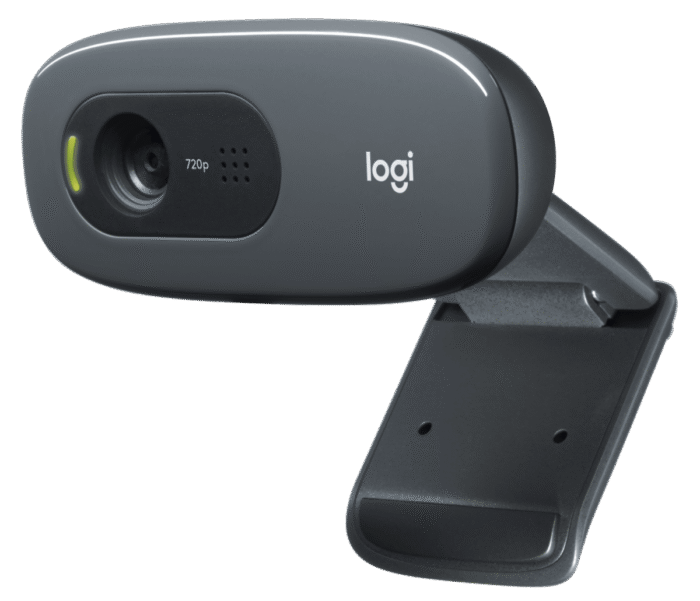 Cámara Logitech C270 Hd 720p (960-000694) Con Video llamadas Hd 720p En Pantalla Panorámica, Compatible con plataformas populares incluidas SkypeTM y Zoom.