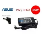Cargador Asus 19V 3-42A 4-0 X1-35MM 65W Voltaje de entrada: 100-240V Tamaño de punta: N/A Garantía: 6 Meses