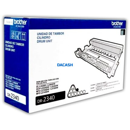 Drum Brother DR-2340 L2540dw, hl-L2360, mfc-L2740  tiene un rendimiento excelente si se trata de impresiones de calidad, te rinde para 12k págs