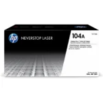 Drum Hp W1104A (104A) N.S.L 1000 20,000 Pgs  te ofrece calidad de impresión en color Negro nítido y radiante, te brinda garantía de fábrica