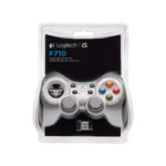 Gamepad Logitech F710 Wireless Retroalimentación de vibración le permite sentir cada golpe, choque y explosión en su PC juegos sin cordones para ponerse en su camino