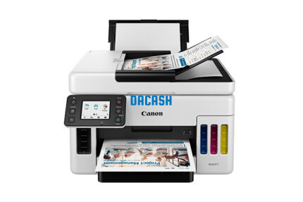 Impresora Canon Maxify GX6010, Imprime desde App, Pantalla Táctil LCD ofrece una impresión de alta calidad, bajo costo y alta velocidad