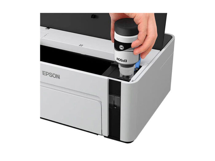 Impresora Epson M1120 Monocromática es la elección ideal para emprendedores que necesitan alto rendimiento y eficiencia en la impresión en blanco y negro