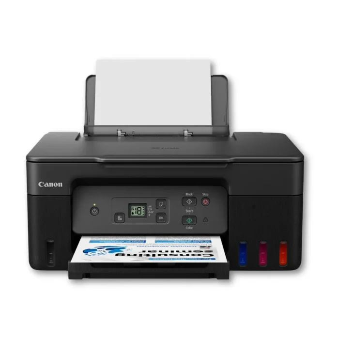 Impresora Multifuncional Canon Pixma G2170 es un equipo compacto en tamaño y completo en sus funciones para tus labores en casa u oficina.