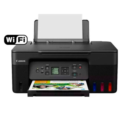 Impresora Multifuncional Canon Pixma G3170 Con Wi-Fi Con su sistema de tanques de tinta integrados, podrás imprimir, escanear y copiar.