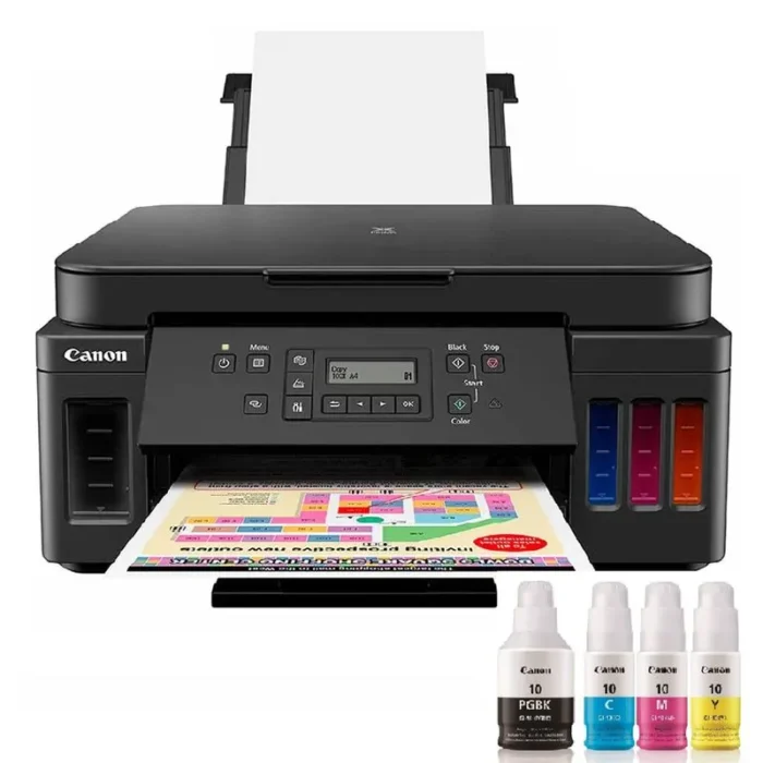 Impresora Multifuncional Canon Pixma G6010 Wifi fue diseñada para aquellos que desean imprimir, copiar y escanear sin tener que preocuparse.