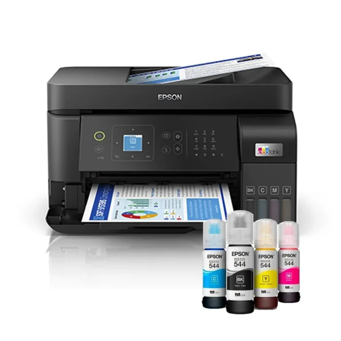 Impresora Multifuncional Epson Eco Tank L5590 ADf, WI-FI Direct-Ethernet Esta es la impresora multifunción perfecta (imprimir-escanear-copiar-fax)