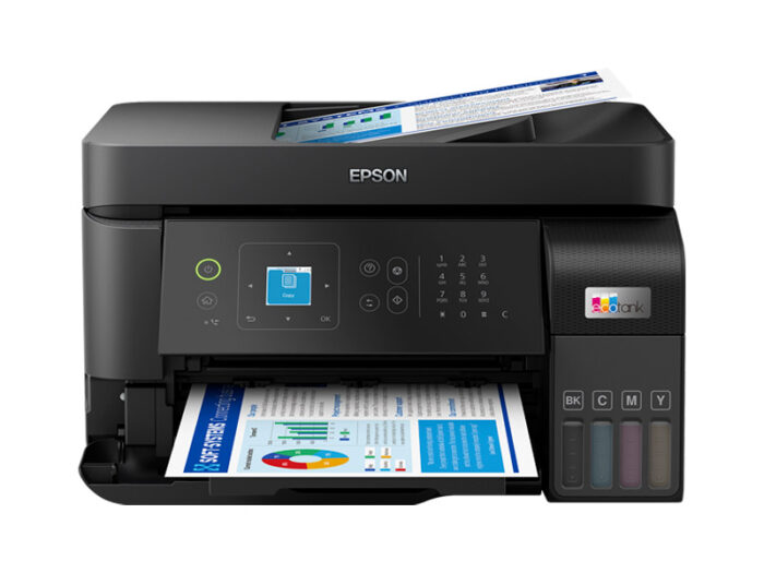 Impresora Multifuncional Epson Eco Tank L5590 ADf, WI-FI Direct-Ethernet Esta es la impresora multifunción perfecta (imprimir-escanear-copiar-fax)