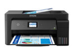 Impresora Multifuncional Epson EcoTank L14150 A3 + Wifi te permite imprimir hasta 7.500 paginas en negro o 6.000 paginas a color.