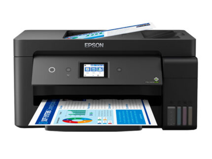 Impresora Multifuncional Epson EcoTank L14150 A3 + Wifi te permite imprimir hasta 7.500 paginas en negro o 6.000 paginas a color.