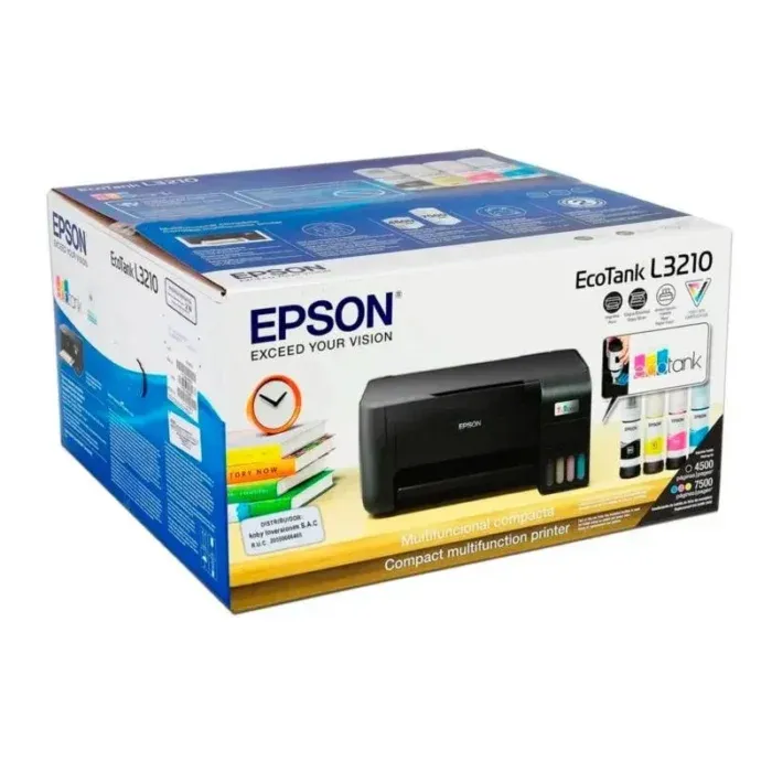 Impresora Multifuncional Epson EcoTank L3210 ofrece a las familias, estudiantes y profesionales un costo de impresión ultra bajo