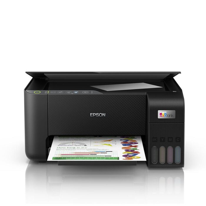 Impresora Multifuncional Epson Ecotank L3250 Wifi Usb te permite imprimir hasta  4.500 páginas en negro o  7.500 páginas a color 