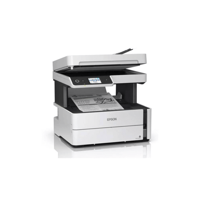 Impresora Multifuncional Epson EcoTank M3170 Monocromática Fax Wifi Imprime En Blanco Y Negro | Inalámbrica | Copia | Escanea | Ethernet