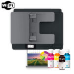 Impresora Multifuncional HP Smart Tank 530 Inalámbrica cuenta con un diseño elegante y compacto, lo que la hace ideal para cualquier espacio.