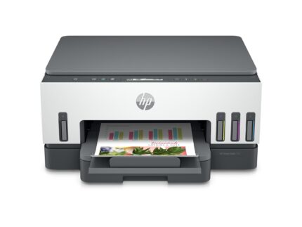Impresora Multifuncional Hp Smart Tank 720 Wifi Dúplex Imprime, escanea y copia con la multifuncional de tanque de tinta a color y sin cartuchos.
