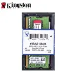 Memoria Ram ddr4 8gb Kingston 3200mhz diseñada para laptops y equipos compactos. Ofrece mayor velocidad de procesamiento,