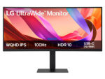 Monito LG Curvo 34U650A-B 34" IPS Ultrawide WQHD 100HZ/ 5MS te ofrece un 32% más de espacio de visión, ideal para creadores de contenido