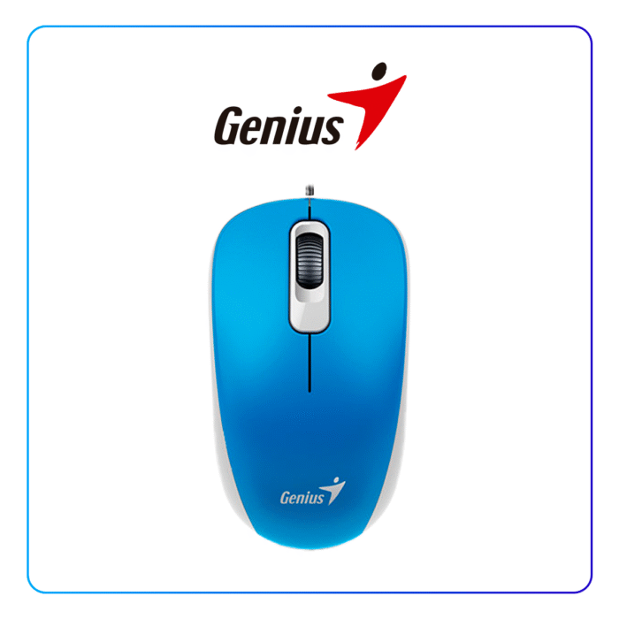 Mouse Genius Dx-110 Usb Optico 1000 Dpi Blue Interfaz USB Motor de sensores Óptico Resolución (DPI) 1000 Número de botones 3 