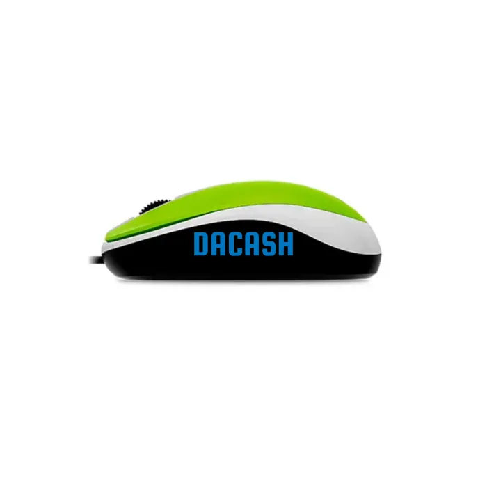 Mouse Genius Dx-110 Usb Optico 1000 Dpi Green Interfaz USB Motor de sensores Óptico Resolución (DPI) 1000 Número de botones 3 