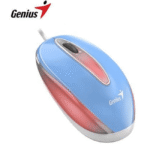 Mouse Genius Dx-Mini Usb Blueeye Rgb Blue Conexión Usb. Resolución 1000 Dpi. Sensor Óptico Blueeye. Cantidad De Botones 3. Longitud Del Cable 1.5 M.