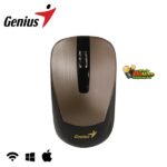 Mouse Genius Eco-8015 Wireless Blueeye Recargable Chocolate Frecuencia RF 2.4 GHz  Resolución (DPI) 1200 Compatibilidad Windows® 7, 8, 8.1, 10,11 / macOS X 10.8