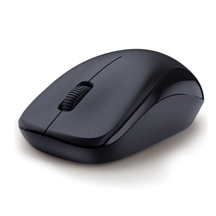 Mouse Genius Nx-7000 Wireless Blueeye Black Frecuencia RF 2.4 GHz  Motor de sensores Ojo azul Resolución (DPI) 1200 Botones 3 Tipo de batería AA Peso Aprox. 56g